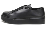 PRADA Cow Leather Low top Stylish Skateboarding Shoes Men"s Black