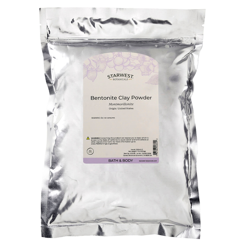 Starwest Botanicals, Порошок из бентонитовой глины, 453,6 г (1 фунт)