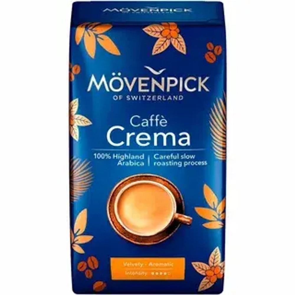 Кофе натуральный жареный молотый MOVENPICK CAFFE CREMA (500гр)
