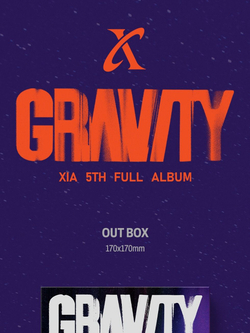 (ПРЕДЗАКАЗ) Альбом XIA (KIM JUN SU) - GRAVITY 5th Full Album SOLAR (LIMITED) Version