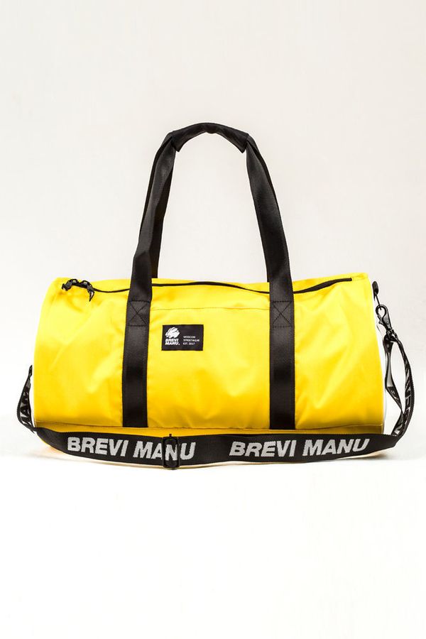 Сумка спортивная Duffel Желтая - фото 2