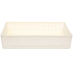 Корзина - органайзер для хранения «СТЭНТ», цвет белый, 32*23*6.8см