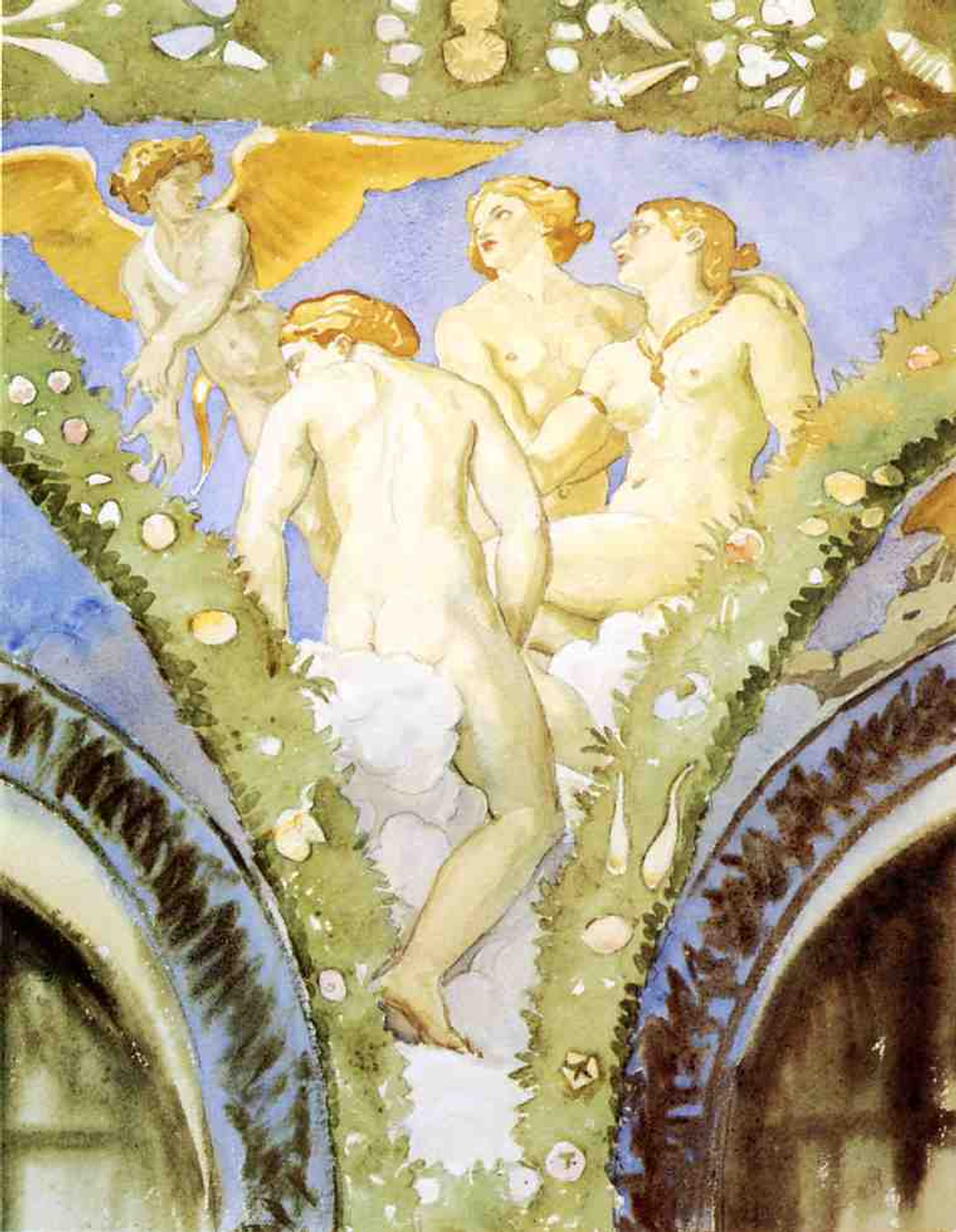 John Singer Sargent - эротическое искусство художника Джона Сингера Сарджента. 16+