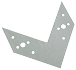 СОЕДИНИТЕЛЬ УГЛОВОЙ МЕТАЛЛИСТ 120*120*2,0 ГОЦ