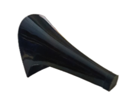 Каблуки женские ABS 7117, 90мм, чёрный лаковый