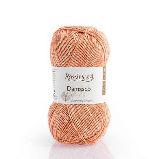 Пряжа ROSARIOS 4 Damasco (70% хлопок, 30% лён)