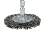 Щетка проволочная дисковая (d50 мм, толщ. проволоки 0.3 мм, гофрированная, металл, 1/4") Makita D-76473