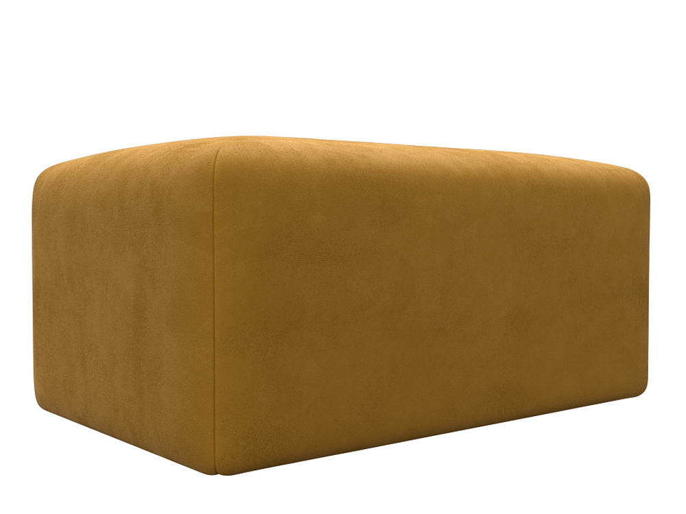 Модуль пуф Лига-060 НПБ, BRUT 10 желтый, Велюр, 129583