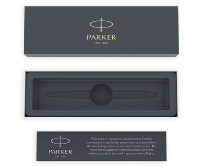Шариковая ручка Parker Jotter Premium Bond Street Black Grid CT