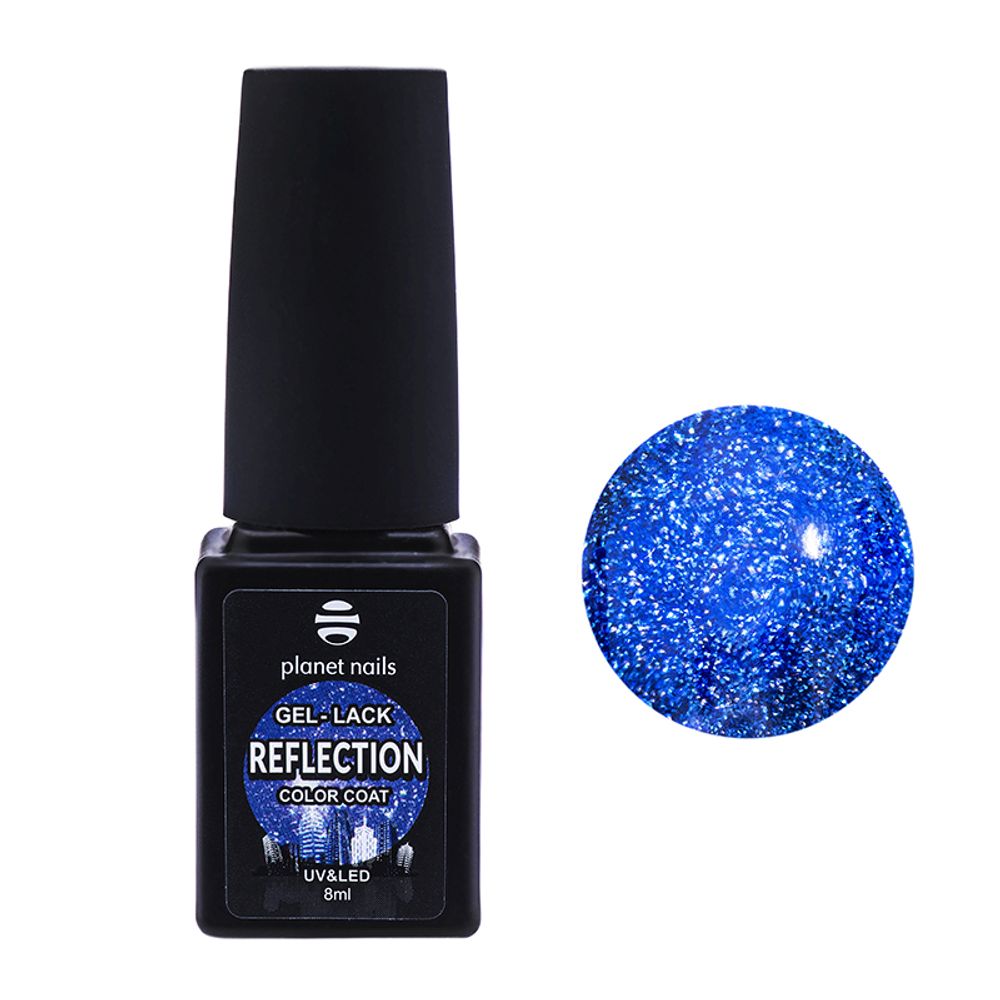 Planet Nails Гель-лак  &quot;Reflection&quot; 178 светоотражающий, 8мл