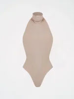 Боди Halter sandy, Бежевый