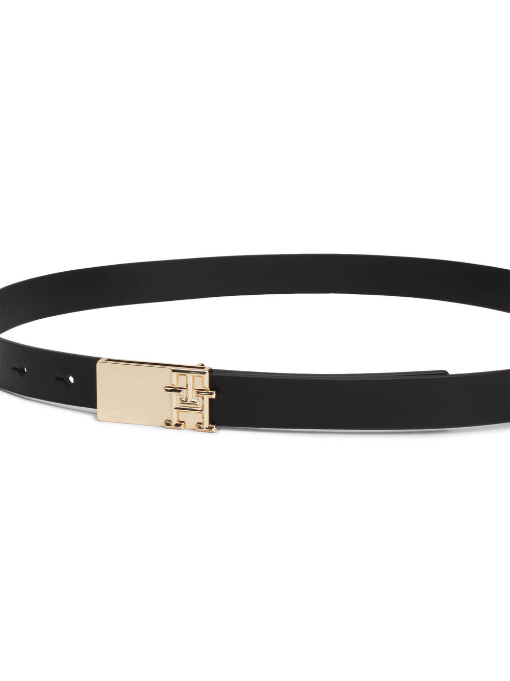 Кожаный ремень Tommy Hilfiger - черный(AW0AW16609)