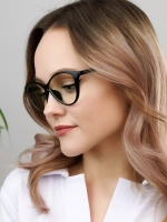 Очки для компьютера имиджевые защитные прозрачные нулевки