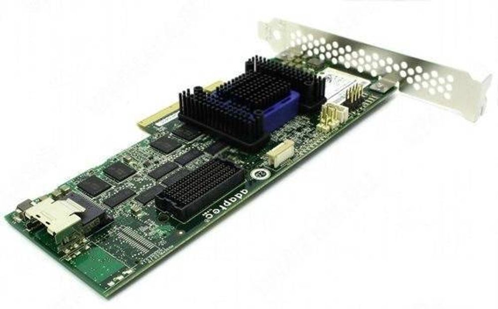 Контроллер Adaptec 6405 Single PCI-Ex8, 4-port SAS/SATA 6Gb/s RAID 0/1/1E/10/5/5EE/6/50/60,Cache 512Mb RAID ASR-6405
