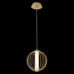 Подвесной светодиодный светильник Crystal Lux SYNC SP12W LED GOLD