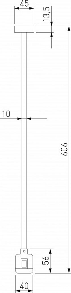 Основание на штанге Elektrostandard Esthetic Magnetic a065449