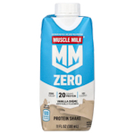Muscle Milk, Zero, Protein Shake, Vanilla Crème, 4 Cartons, 11 fl oz (330 ml) Each