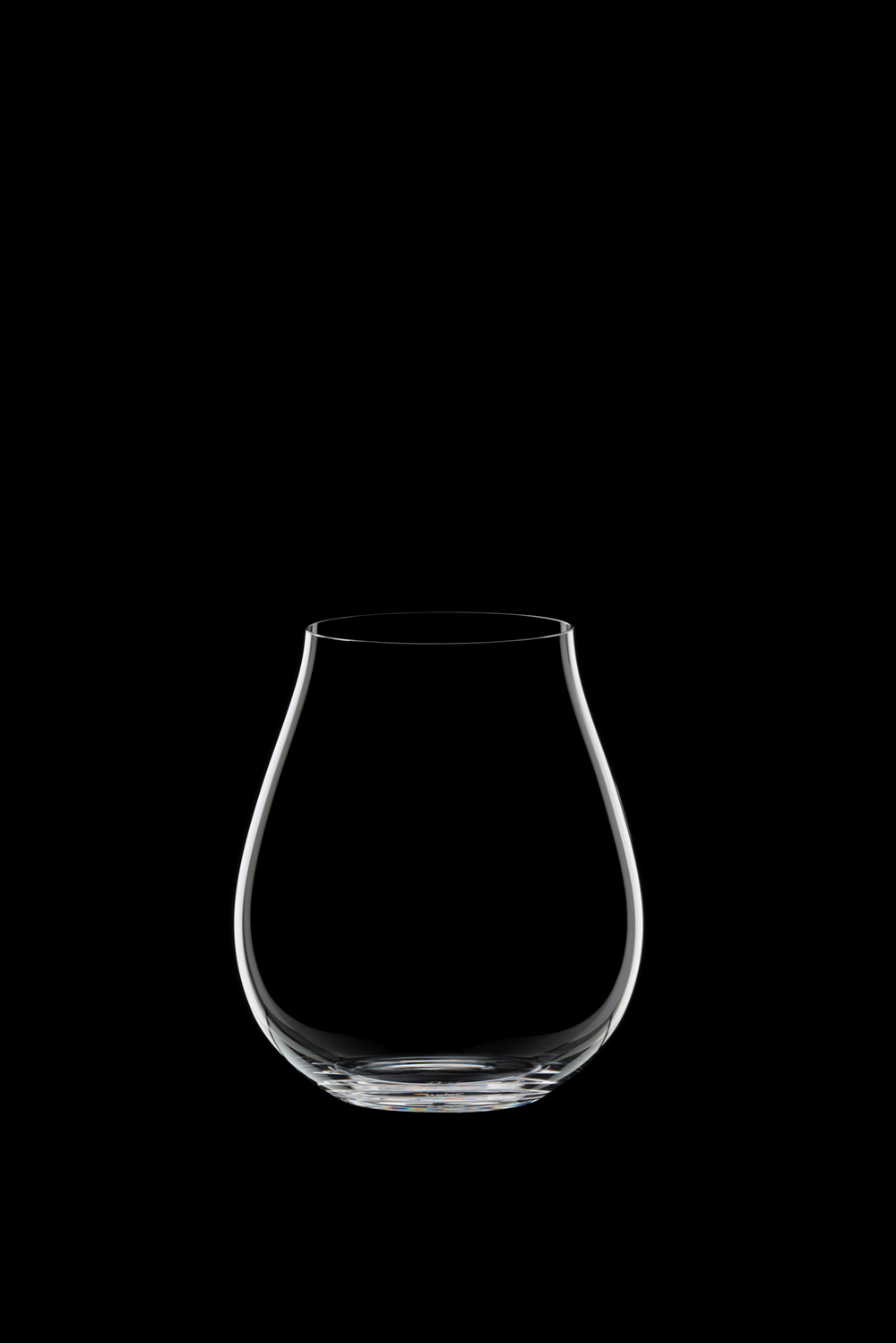 Набор бокалов для красного вина 2 шт 762 мл Riedel The Big O Wine Tumbler Pinot Noir Австрия пустой бокал черный фон