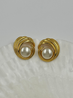 Серьги с «жемчугом»