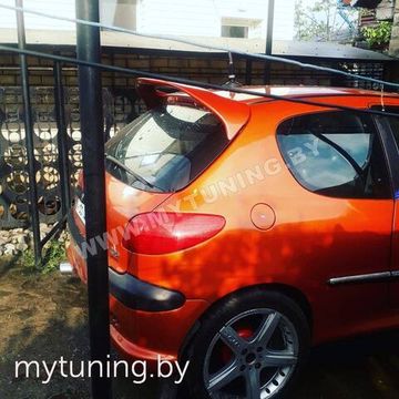 Спойлер высокий для Peugeot 206