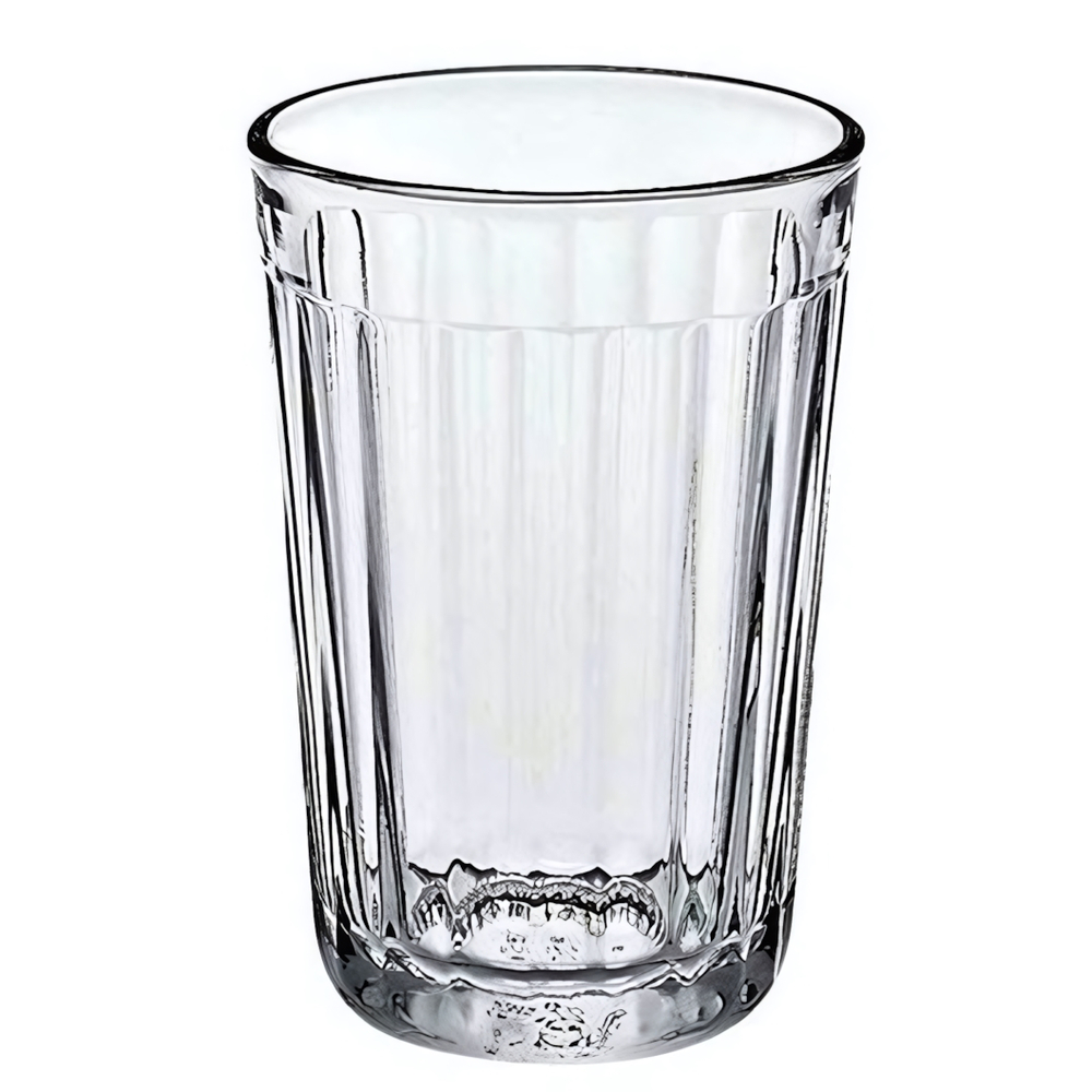 Стакан стеклянный 250 мл ГРАНЕНЫЙ, высокий (комплект 24шт.)