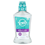 Tom's of Maine, Whole Care®, жидкость для полоскания рта от кариеса, свежая мята, 473 мл (16 жидк. Унций)
