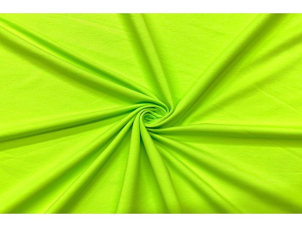 Кулирная гладь лимон-лайм неон 15х15 см