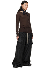 RICK OWENS DRKSHDW БАНДАНА ЧЕРНАЯ С ЛОГОТИПОМ HOLLYWOOD