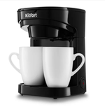 Кофеварка капельная KITFORT KT-764 на 2 чашки