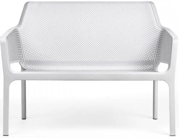 Пластиковый диван Net Bench белый