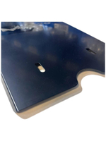 Крышка накладка подставка пластина металлическая под ноги 355мм х 190мм для электровелосипеда