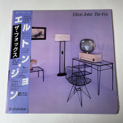 Винтажная виниловая пластинка LP Elton John The Fox (Japan 1981) (Obi) Nobody Wins