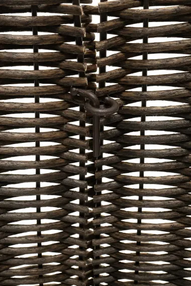 Корзина под елку Люкс Палермо 65 см., разборная, корица, ЕлкиТорг (65-224)