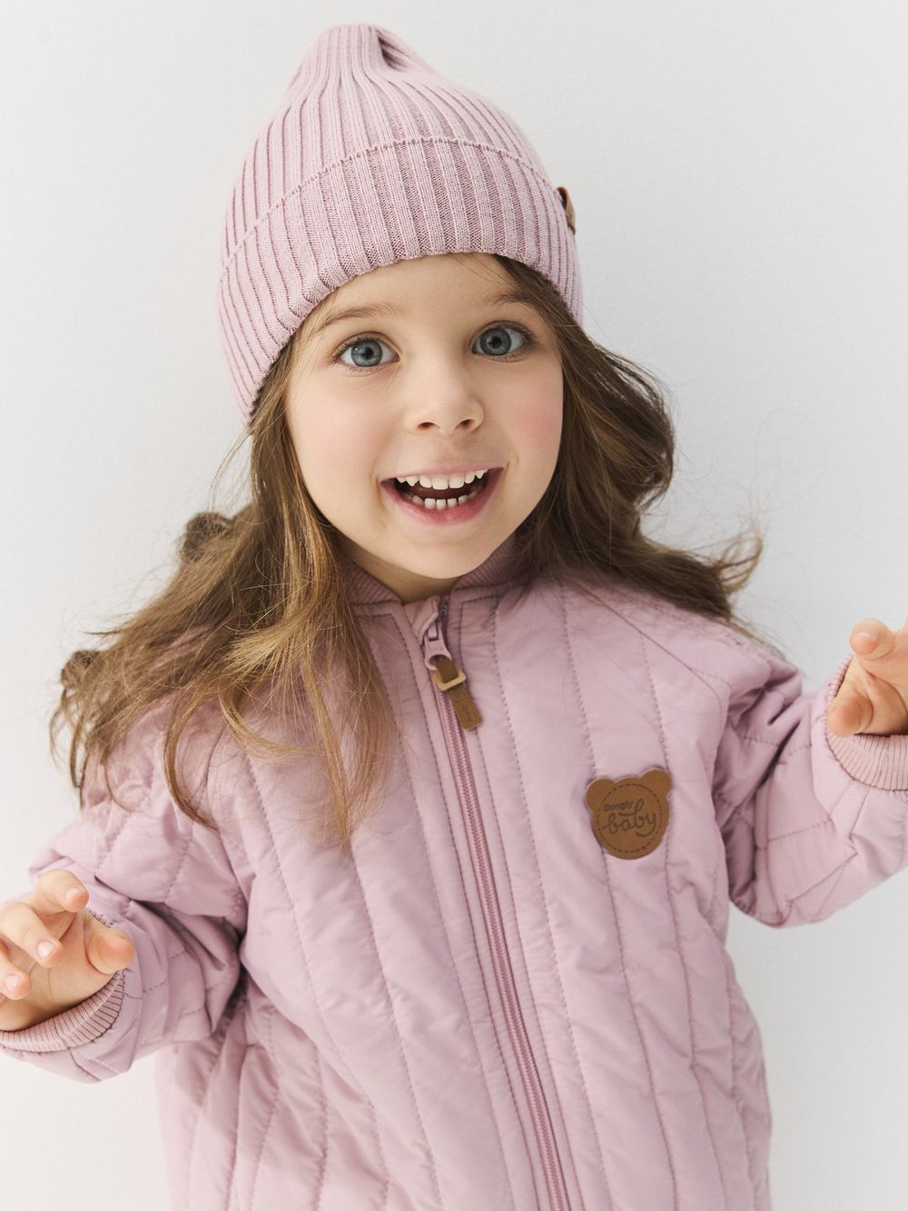 Костюм стеганый "Орхидея" с утеплителем 0+