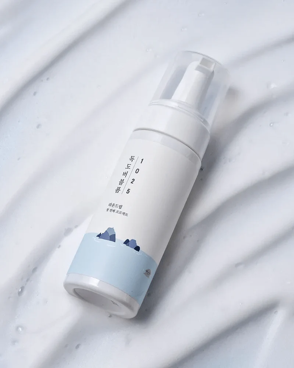 ROUND LAB Пузырьковая пенка для умывания с морской водой 1025 Dokdo Bubble Foam (150 мл)