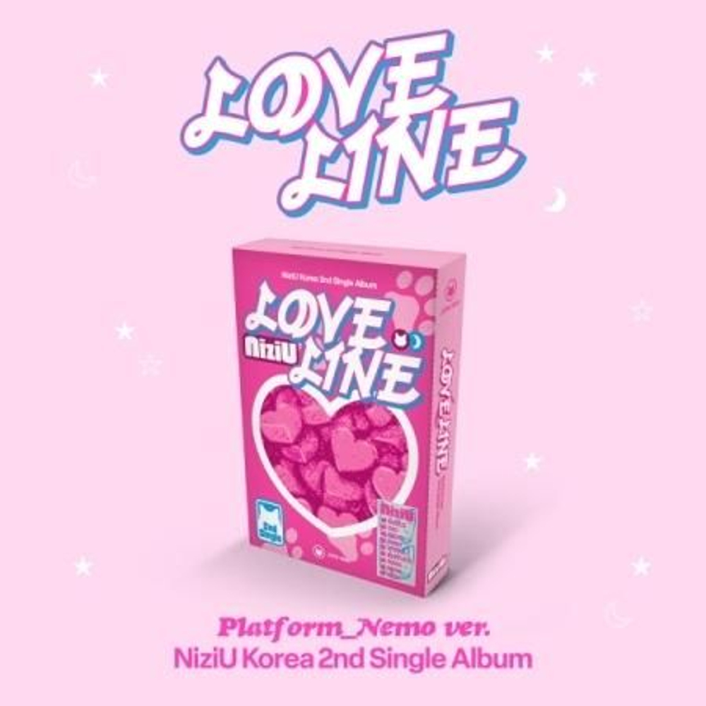 Альбом NIZIU - LOVE LINE 2nd Single Album PLATFORM NEMO Version
