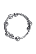 Большое металлическое кольцо под головку пениса