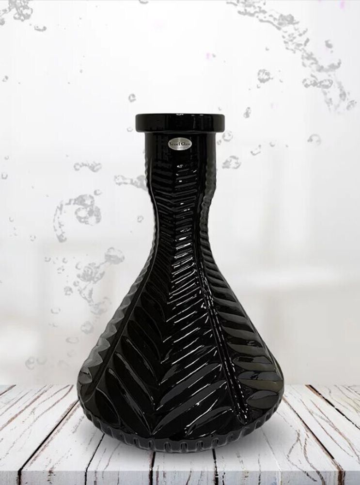 Vase VG Tree Crystal black