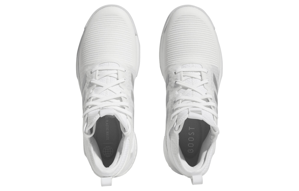 Adidas Wmns Crazyflight Mid "White Silver Metallic" 2023 Women"s