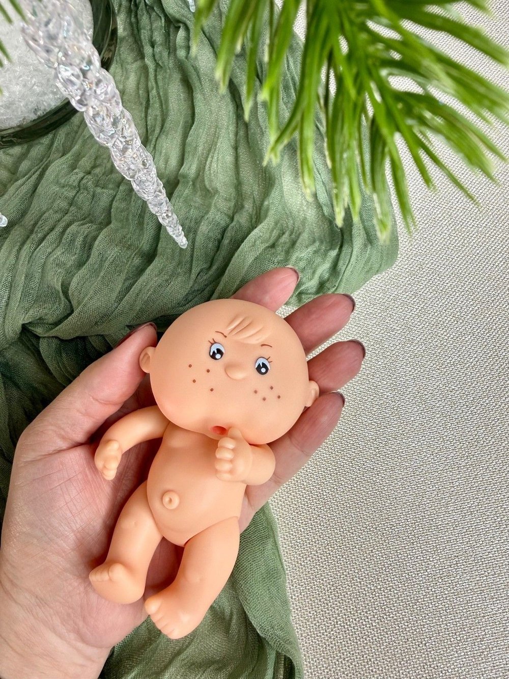 Пупс BERJUAN виниловый 12см Mini Gorditos (170A13)