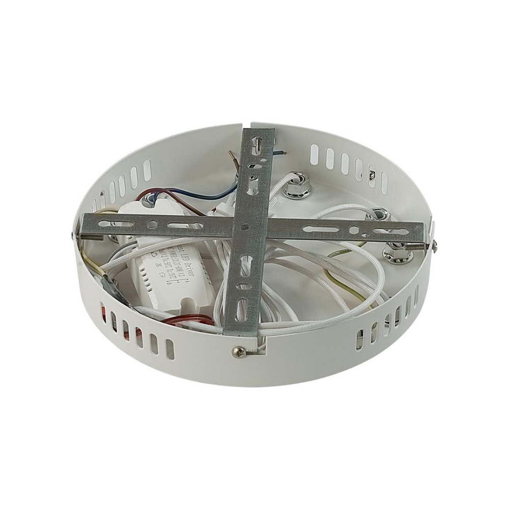 8029/60CL LEDIO LN25 248 белый/белый, металл/акрил Потолочный светильник с ПДУ LED 60W 3000-6000К 220V ALBERTA