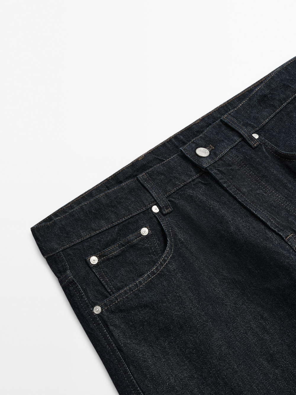 Massimo Dutti Джинсы свободного кроя, индиго