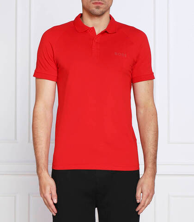поло paule diamond BOSS GREEN - красный(50483356)