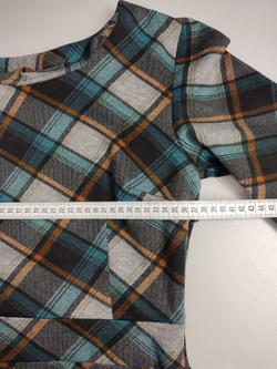 Платье в клетку 42 размер