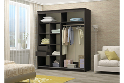 Шкаф-купе Элегант №7 2,0 м, Венге