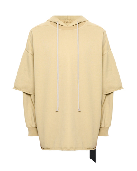 RICK OWENS DRKSHDW ХУДИ БЕЖЕВАЯ HOLLYWOOD TOMMY HUSTLER