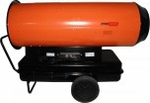 Тепловая пушка на дизтопливе прямого нагрева ПРОФТЕПЛО ДН-105П (апельсин)  с дисплеем 8095870