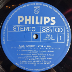Винтажная виниловая пластинка LP Поль Мориа Paul Mauriat Latin Album (Japan 1973) (Obi) El Condor Pasa