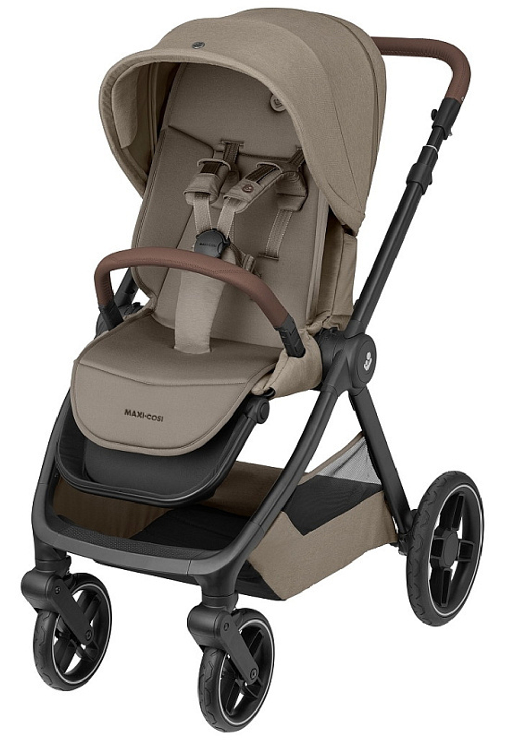 Коляска детская Maxi-Cosi Oxford Plus 2 в 1 1978470110 Twillic Truffle/Трюфель