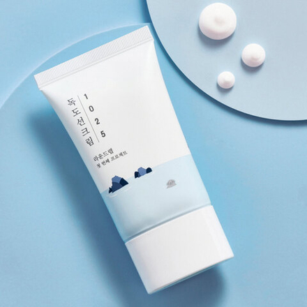 Солнцезащитный крем с морской водой Round Lab 1025 Dokdo Sunscreen SPF50+ PA++++ 50ml